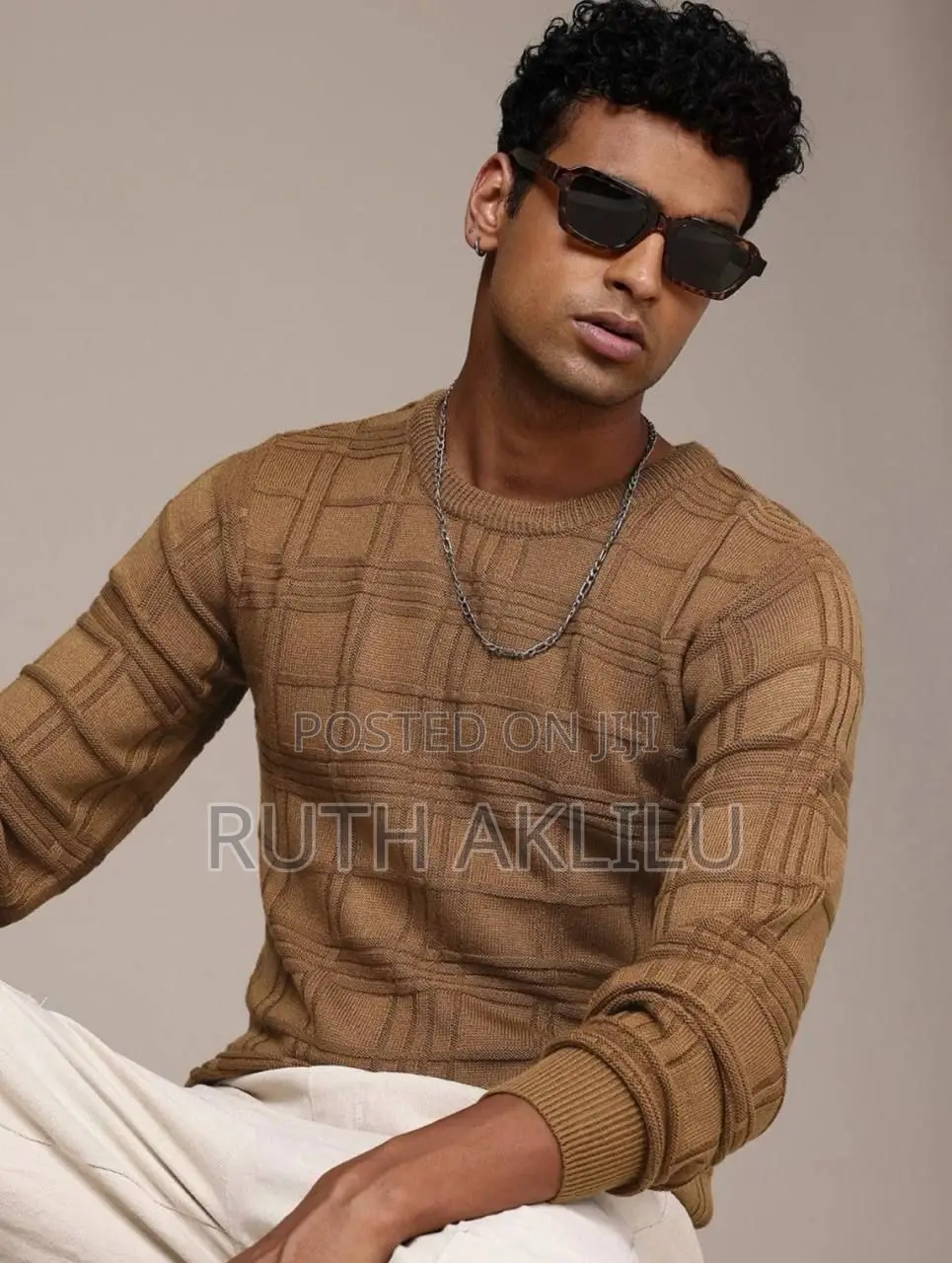 Men's Striped Sweater