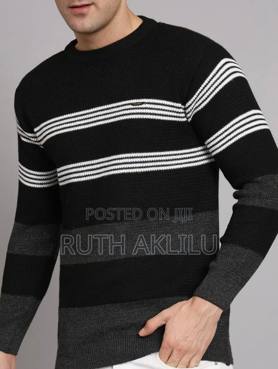 Men's Striped Sweater