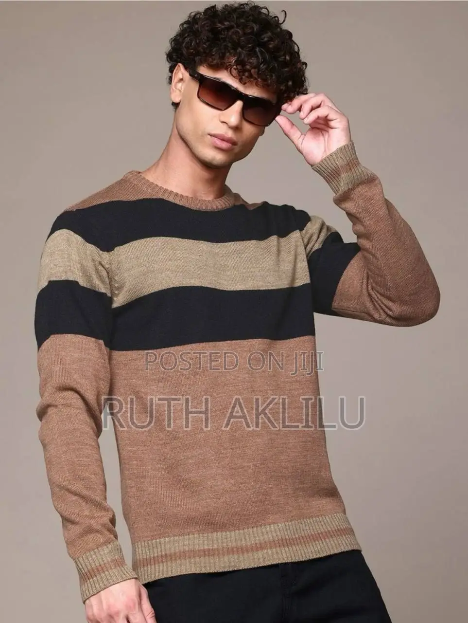 Men's Striped Sweater