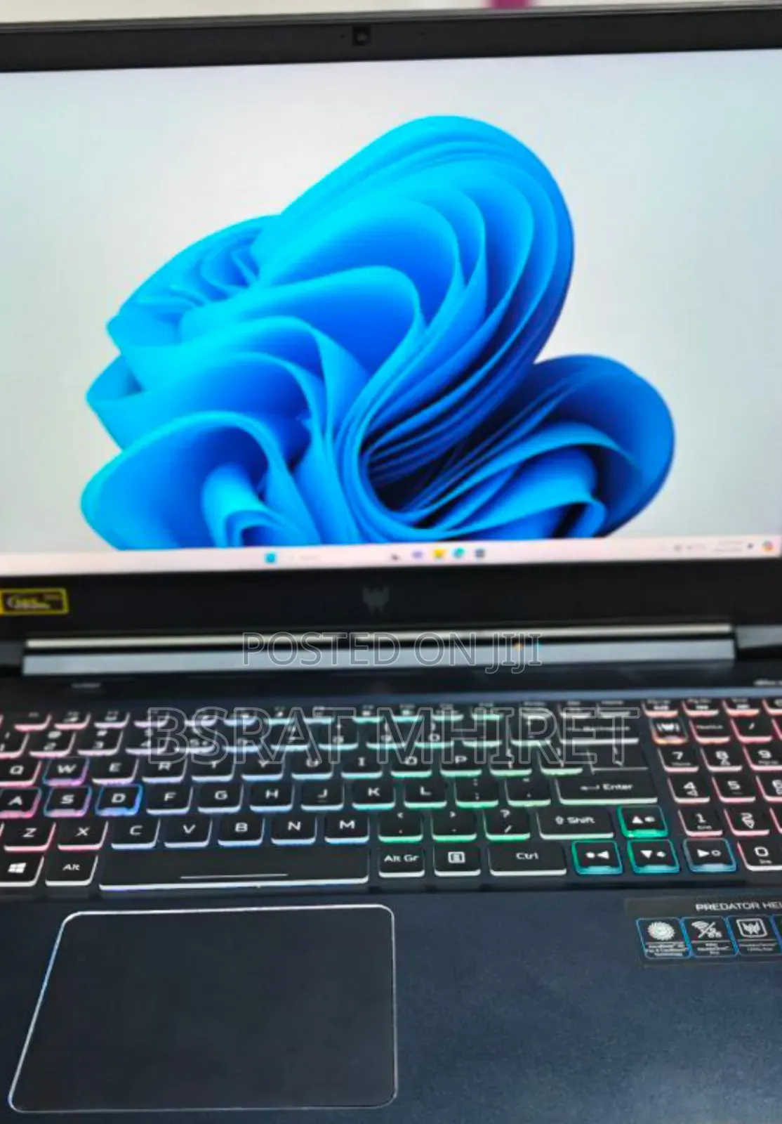 New Laptop Acer Predator Helios 300 16GB Intel Core I9 SSD 512GB