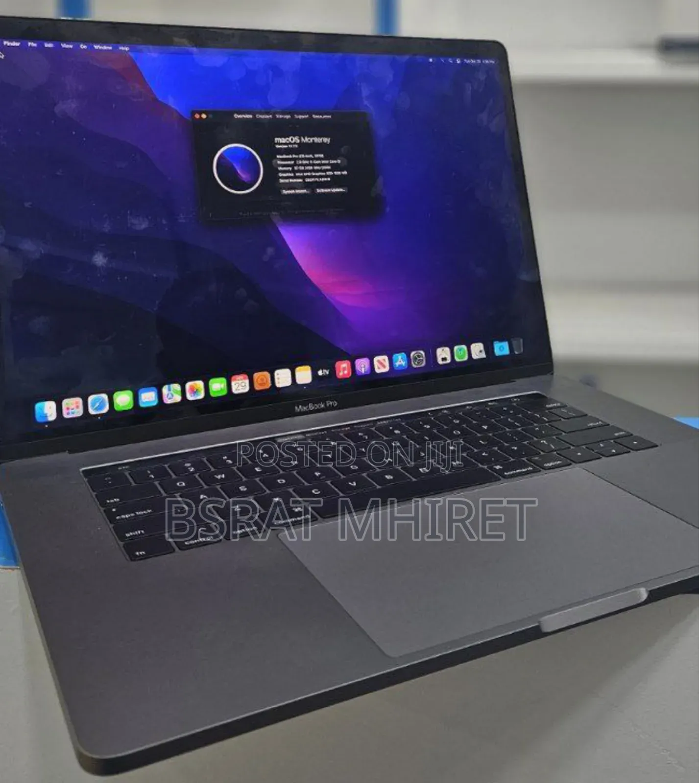 New Laptop Apple MacBook 2018 32GB Intel Core I9 SSD 512GB