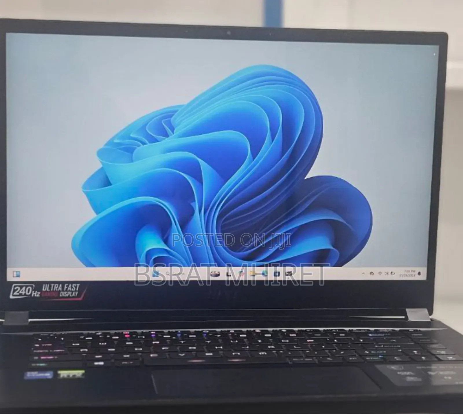 New Laptop MSI Pulse GL66 32GB Intel Core I7 SSD 1T