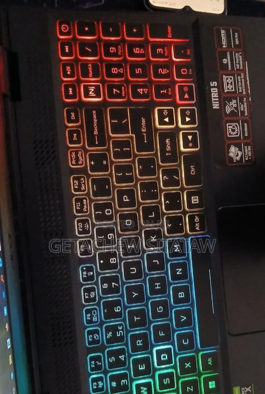 New Laptop Acer Nitro 5 16GB Intel Core I5 SSD 512GB