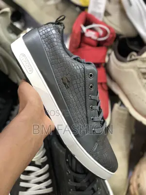 Photo - Lacoste Gray Quality Flat Shoes