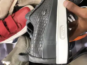 Lacoste Gray Quality Flat Shoes