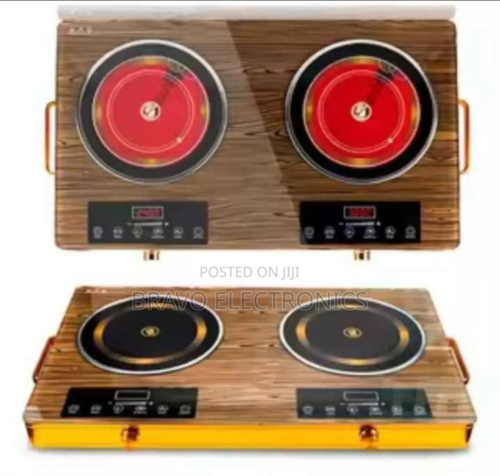 Silver Crust Touch Stove