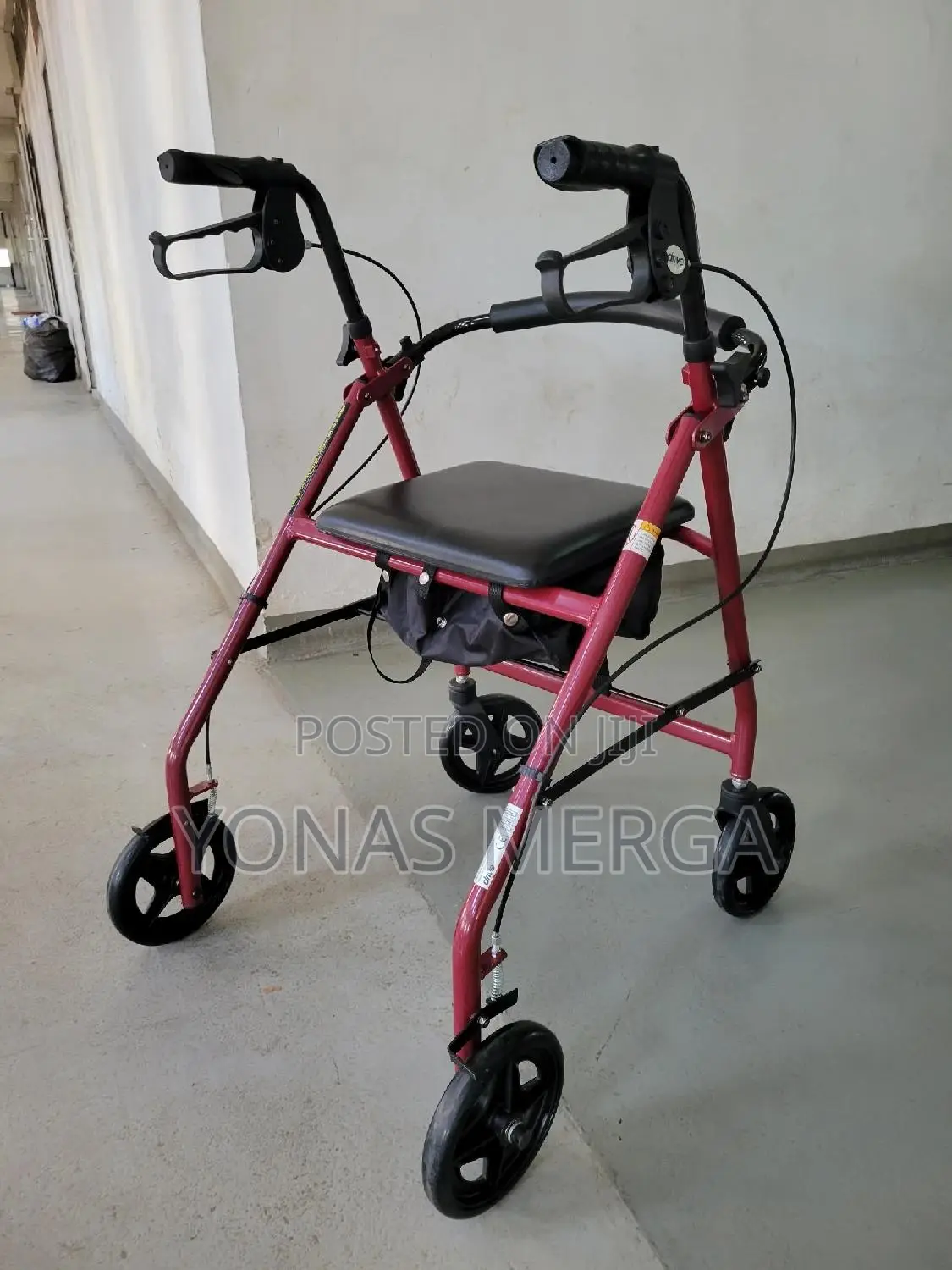 Walker耳ؤwalker With Seat Chair Bag Under the Seatخ下well-Made