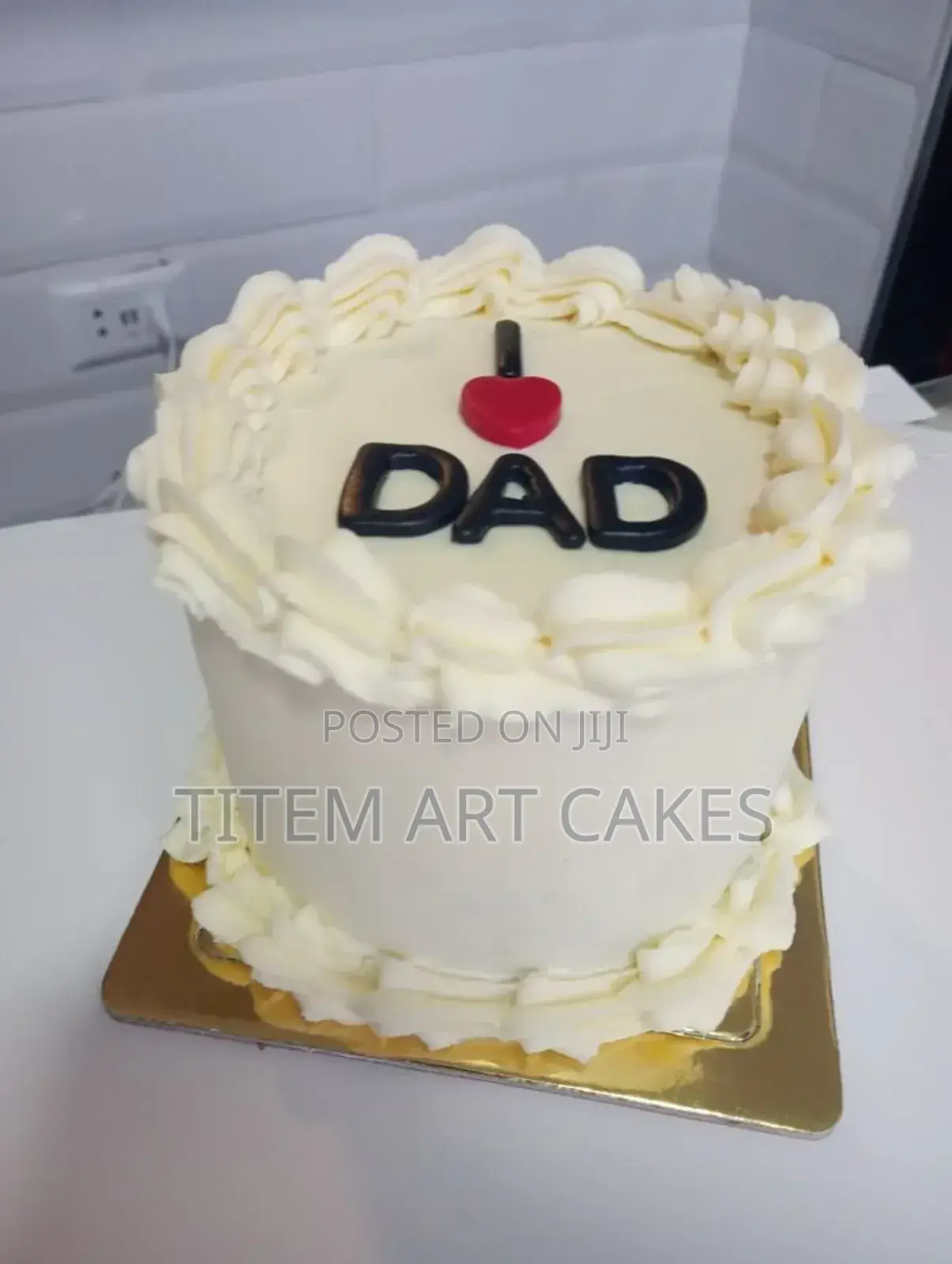 I Love Dad Cake