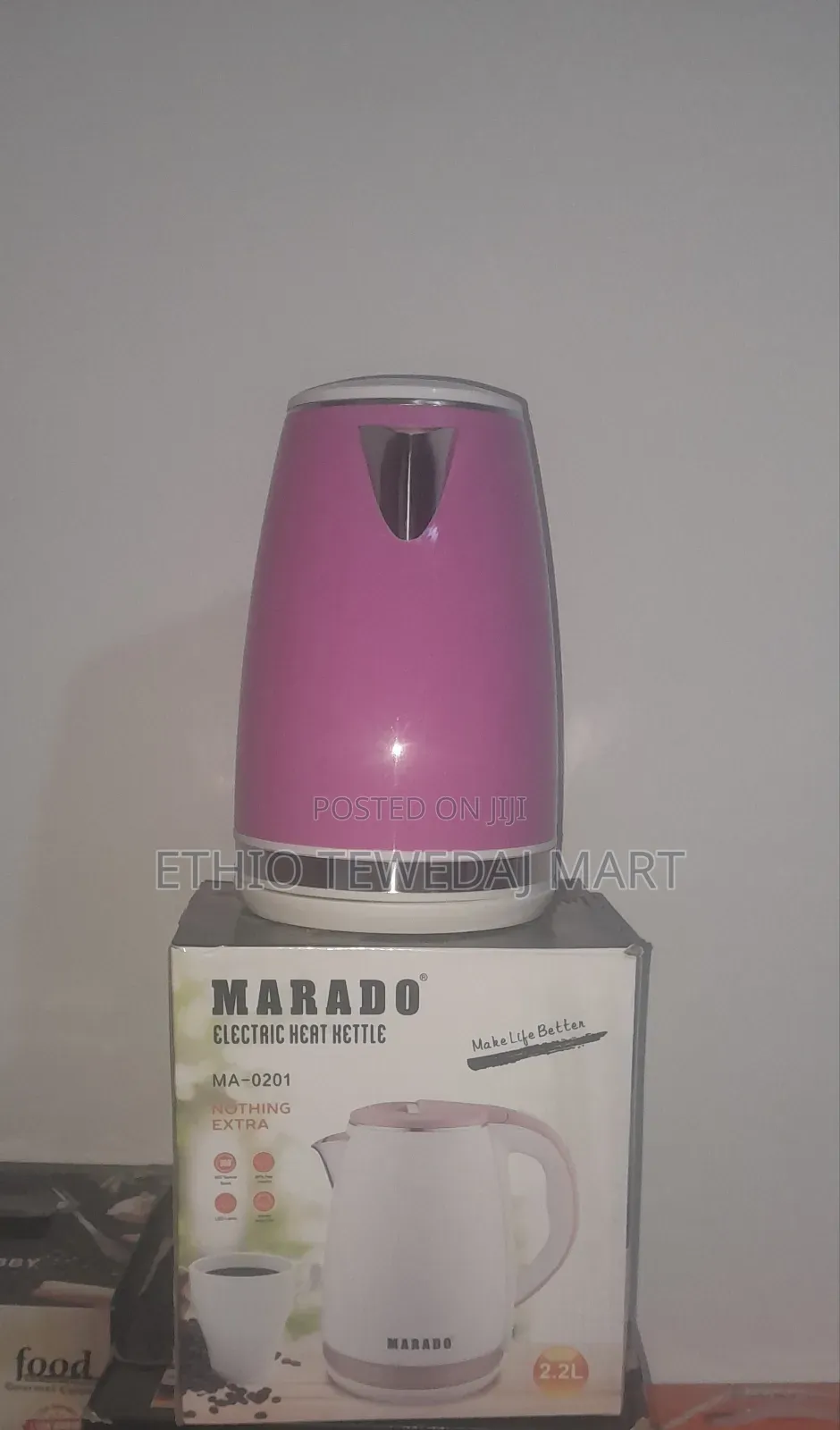 2.2l Marado Electric Kettle Double Wall Kettle
Boiler