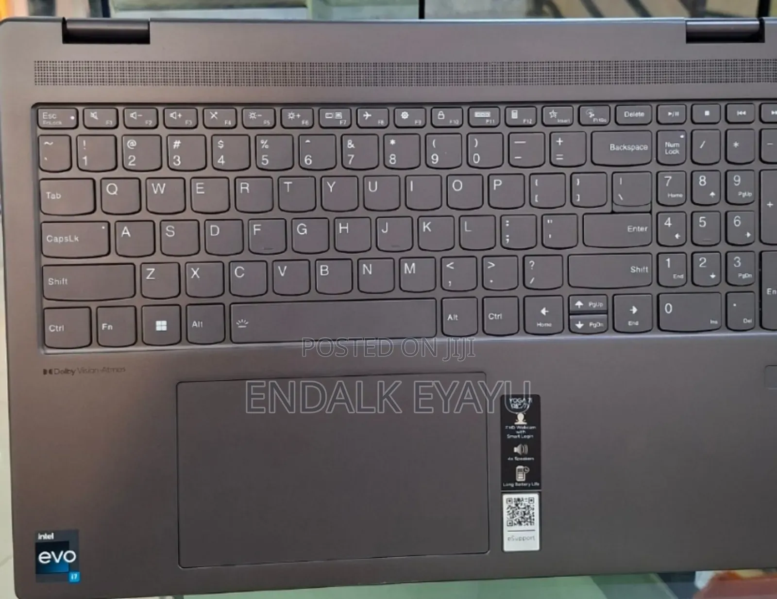 New Laptop Lenovo Yoga 7i 16GB Intel Core I7 SSD 1T