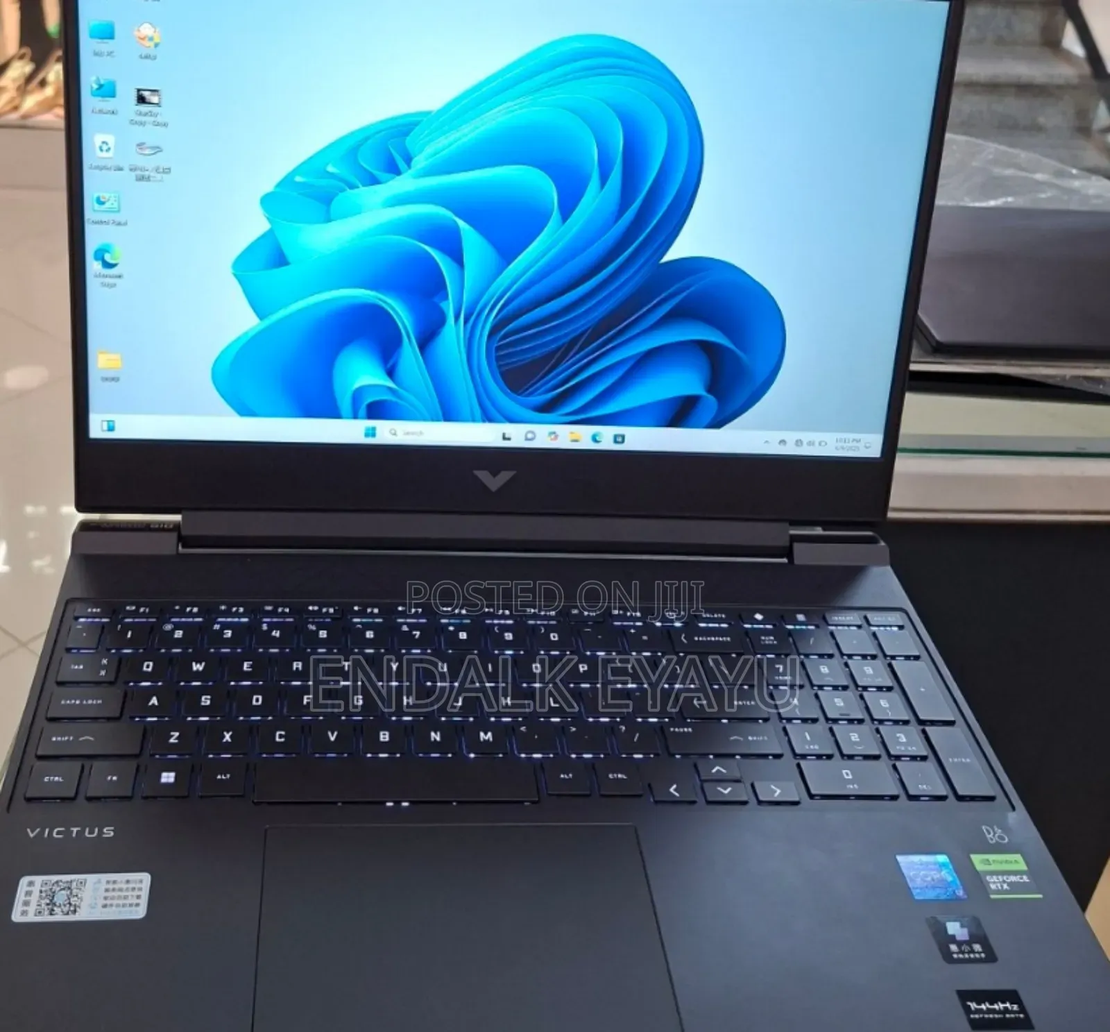 New Laptop HP Victus 15 16GB Intel Core I7 SSD 1T