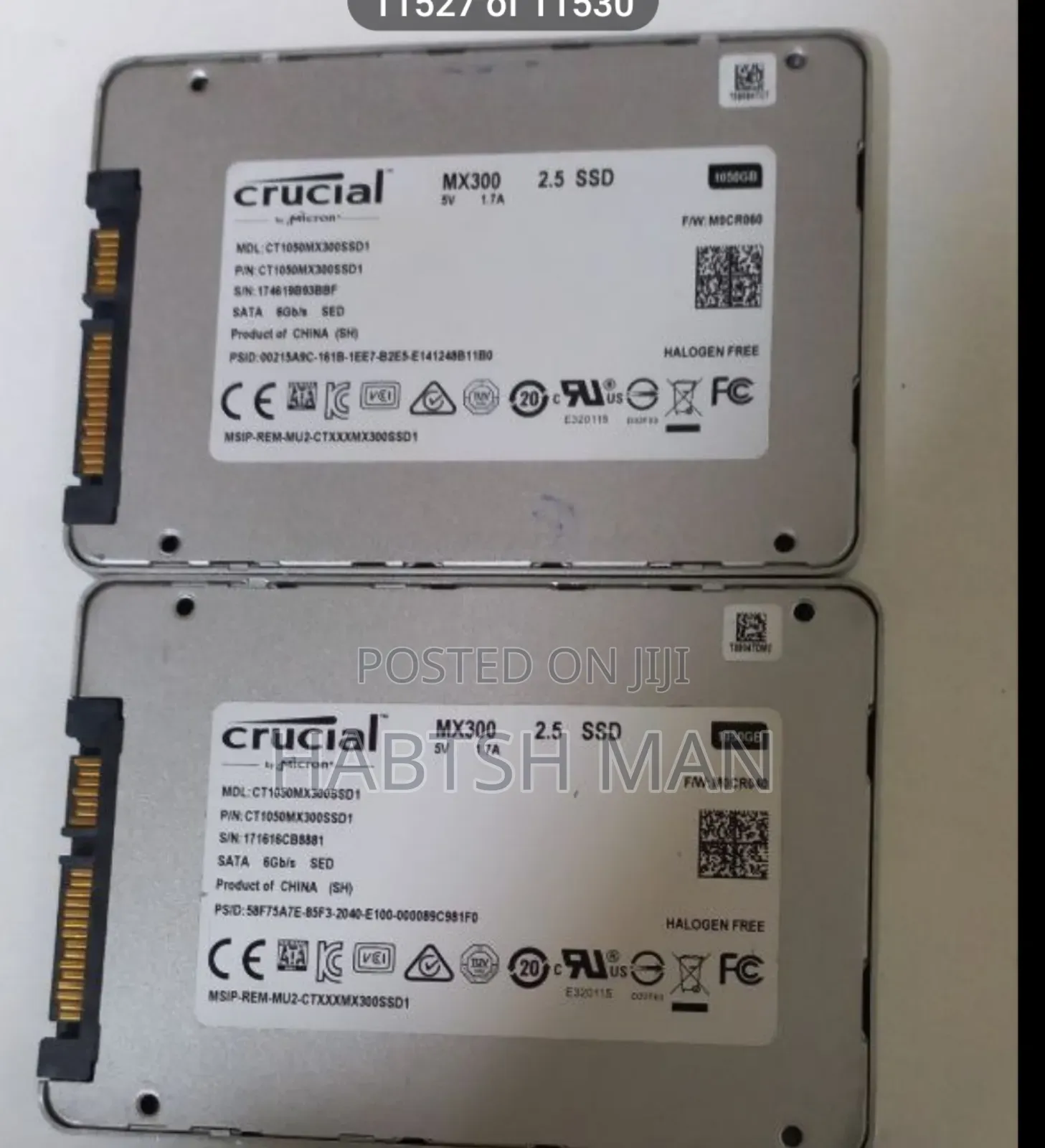 R1sata Ssd Storage Size=1tb Ssd Brand =Crucial