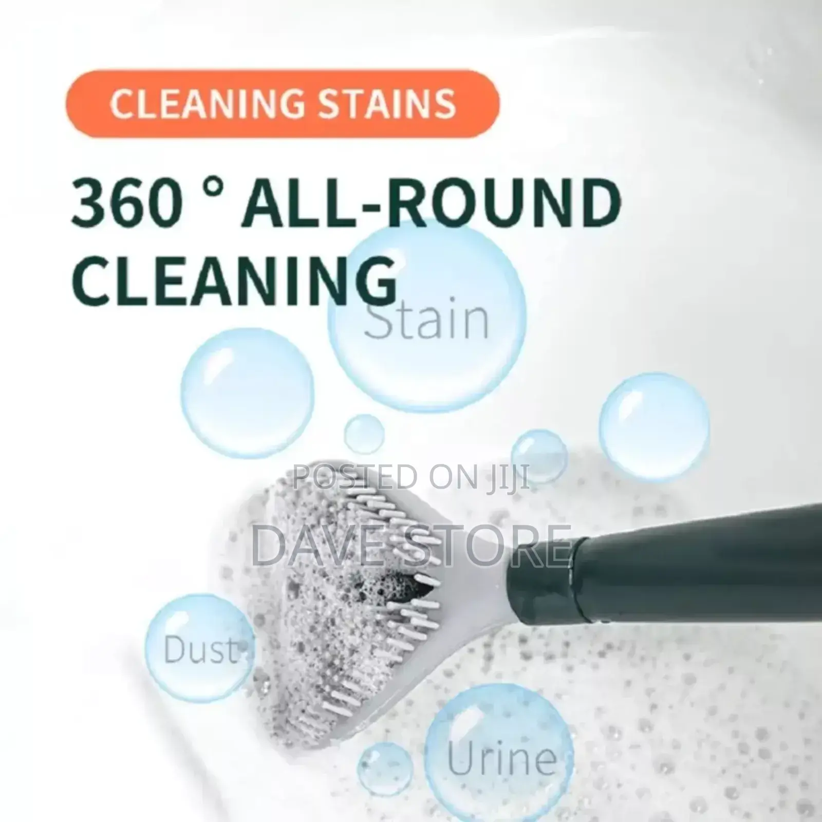 Toilet Cleaning Silicon Brush