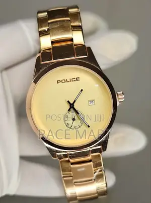 Police Mens Metallic Chronograph Watch