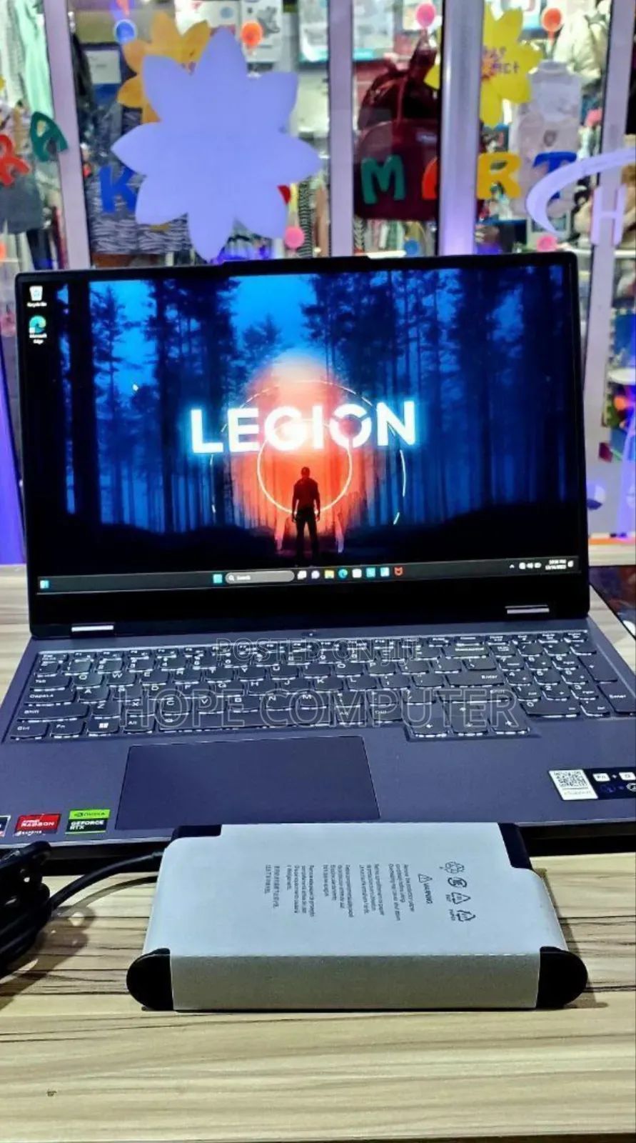 New Laptop Lenovo Legion 5 16GB AMD Ryzen 7 SSD 1T