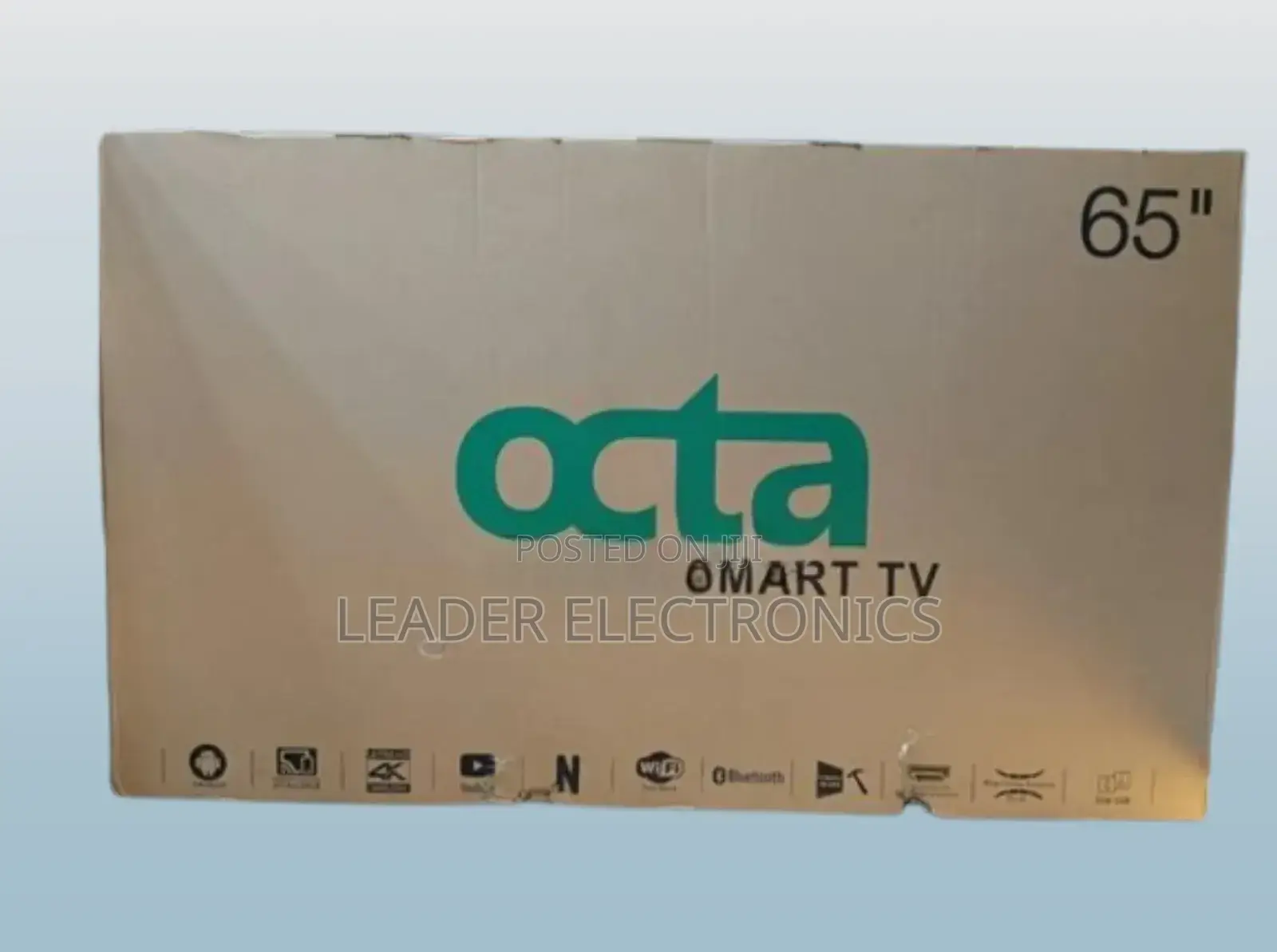 Octa Tv 65" Smart Android Tv New Arrival 2025