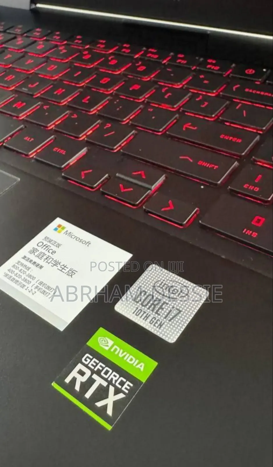 New Laptop HP Omen 15 16GB Intel Core I7 SSD 1T