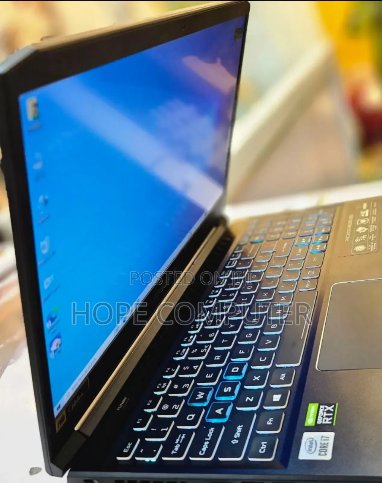 New Laptop Acer Predator Helios 300 16GB Intel Core I7 SSD 1T