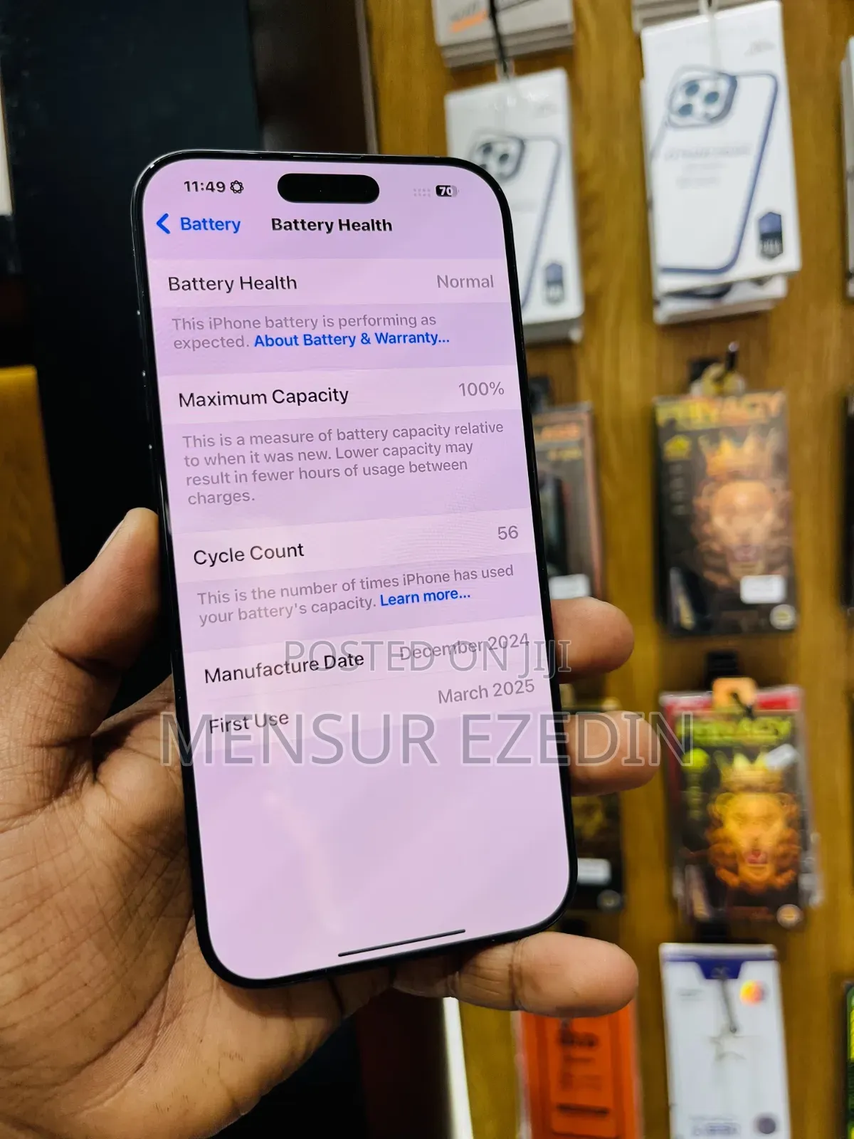 New Apple iPhone 16 Pro Max 256 GB Black