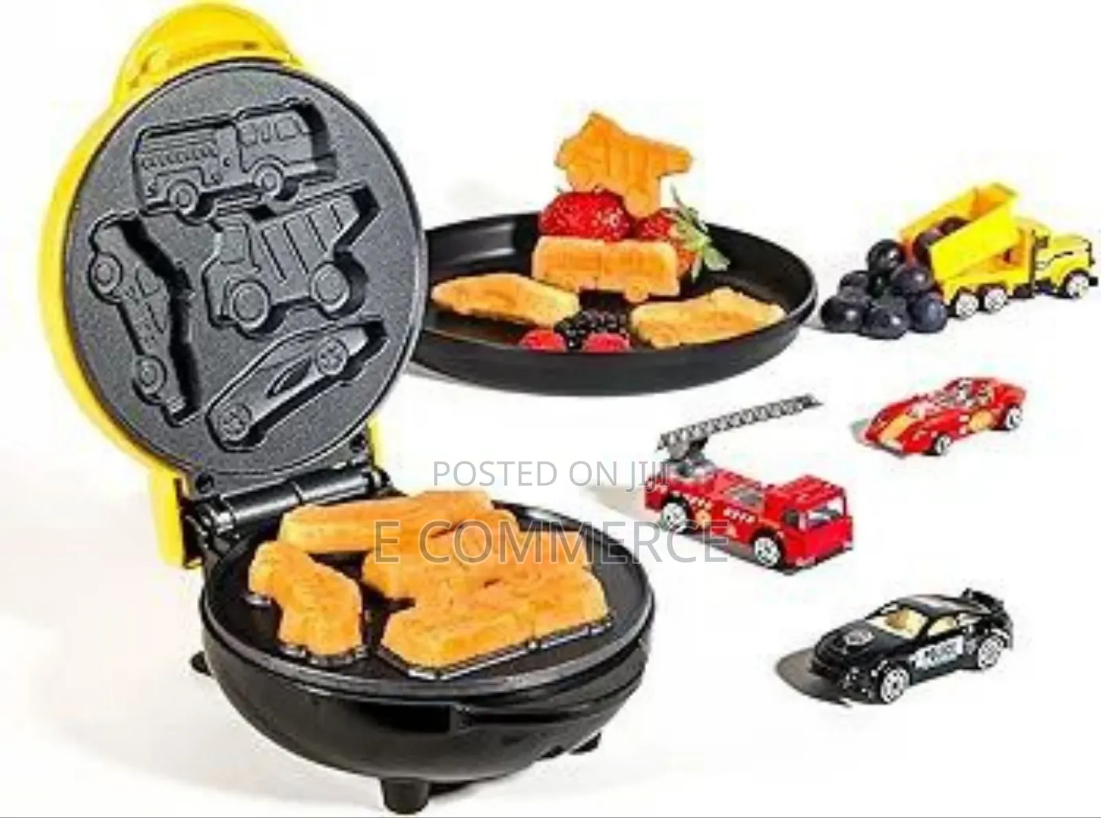 Cars And Trucks Shaped Waffles: