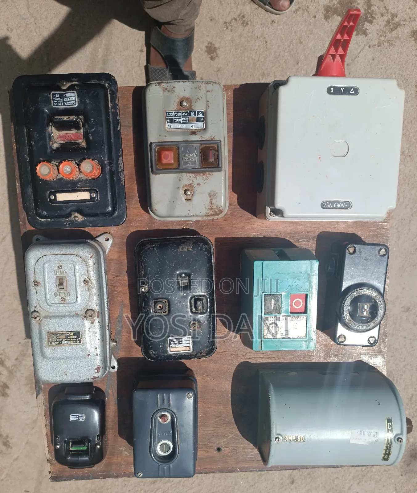 Industrial Electrical Switches and Motor Starters