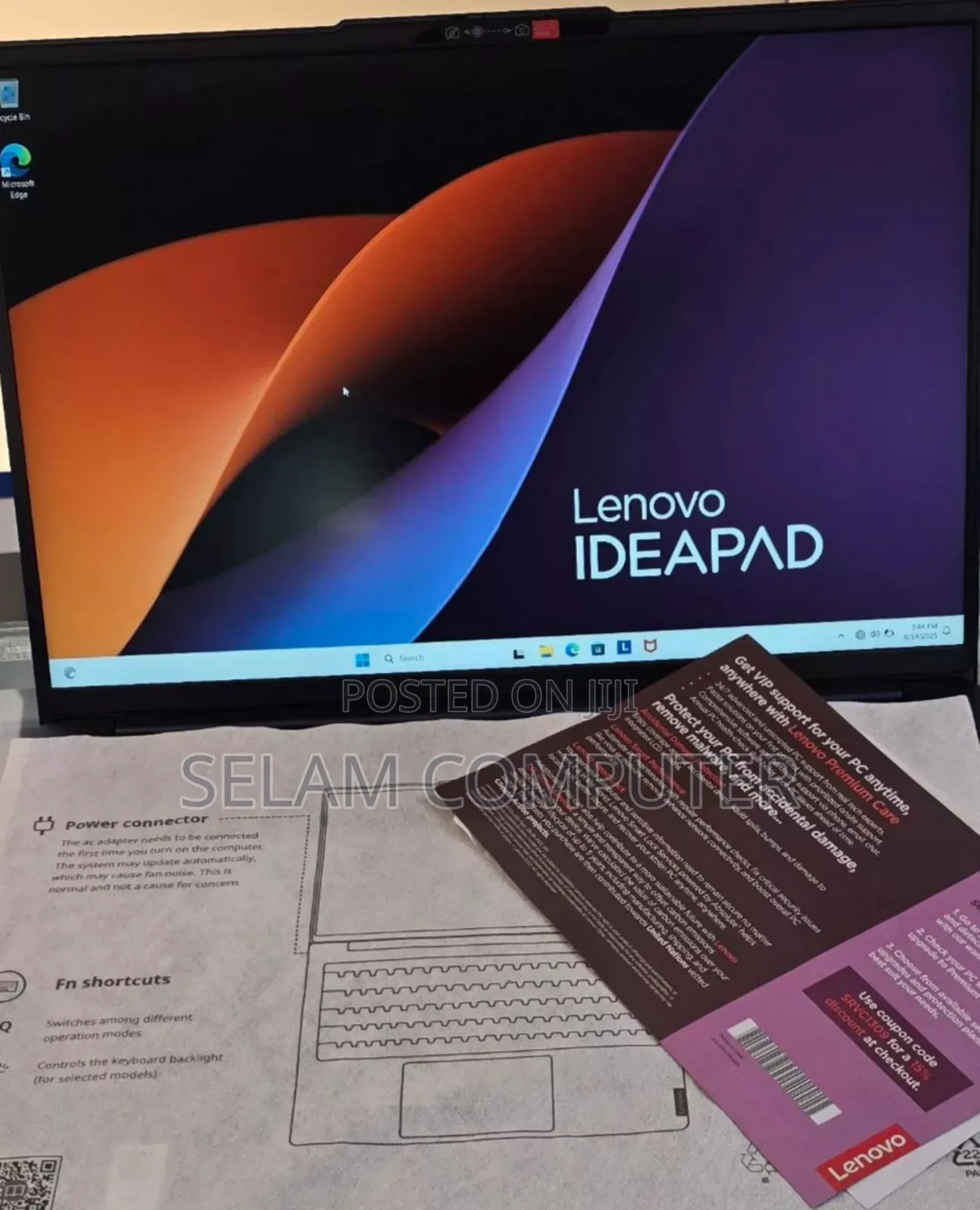 New Laptop Lenovo Ideapad 3 16GB Intel Core I7 SSD 512GB