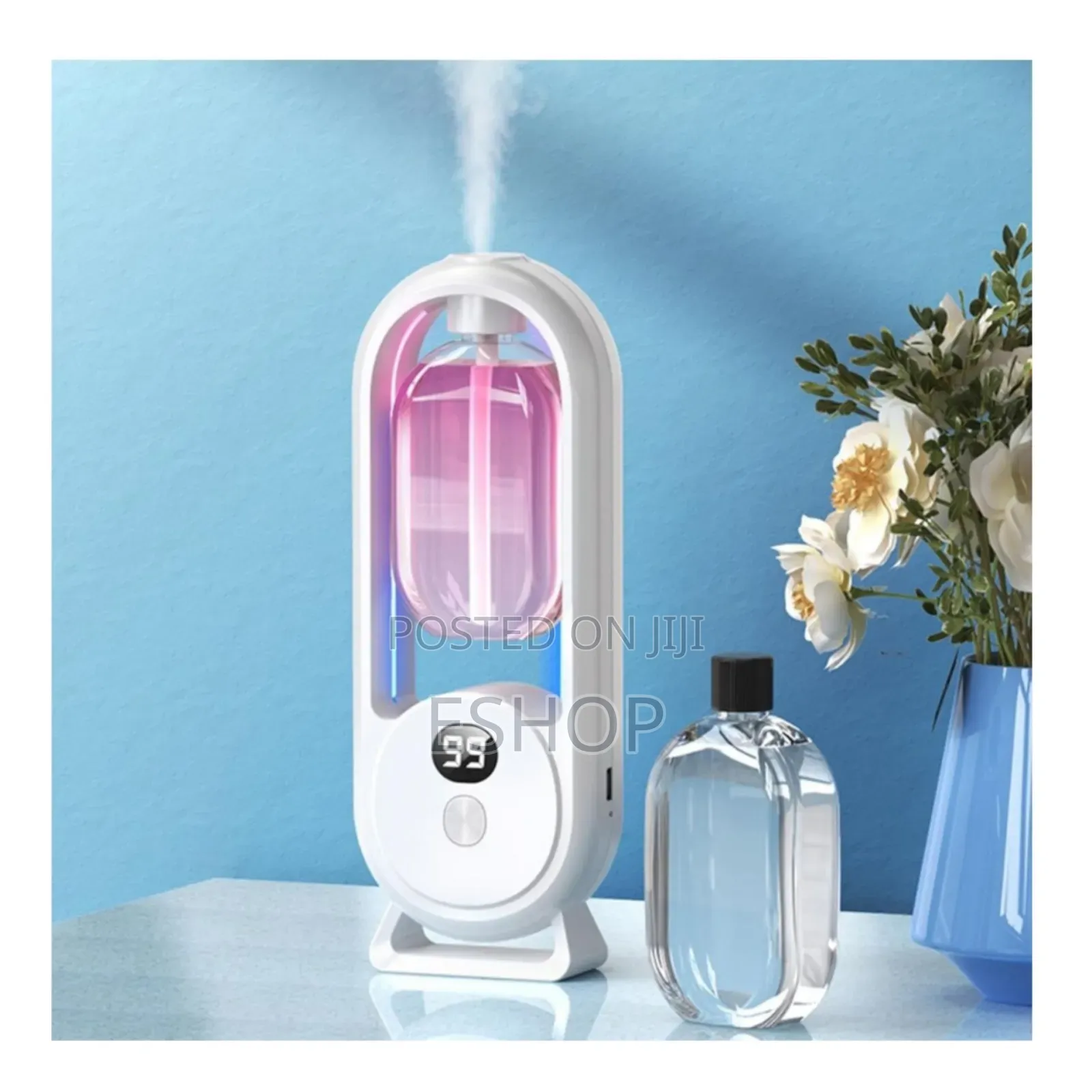 **Gentle Night Light Diffuser – Calming Aromas!**