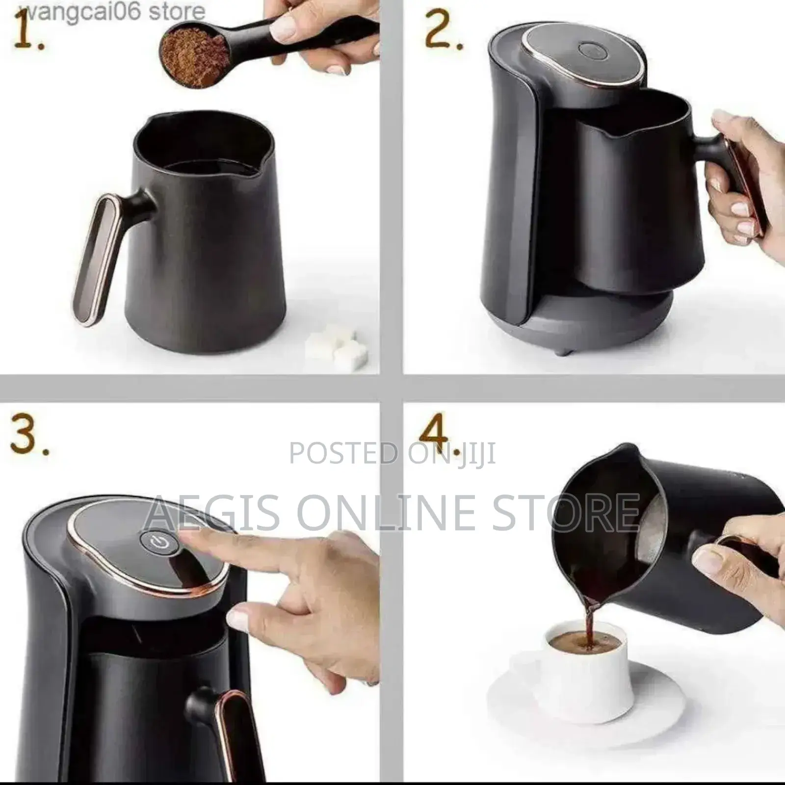 Marado Turkish Electric Coffee Maker