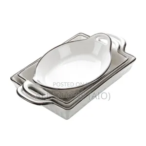 Just Arrived – Premium 3pc Ceramic Bakeware Casserole Set