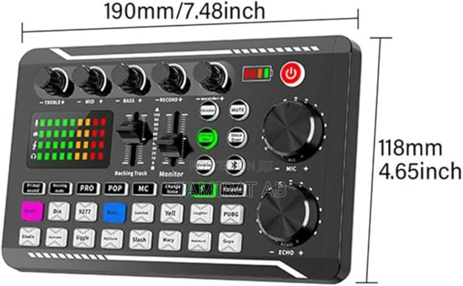 Professional Live Sound Card Condenser Microphone