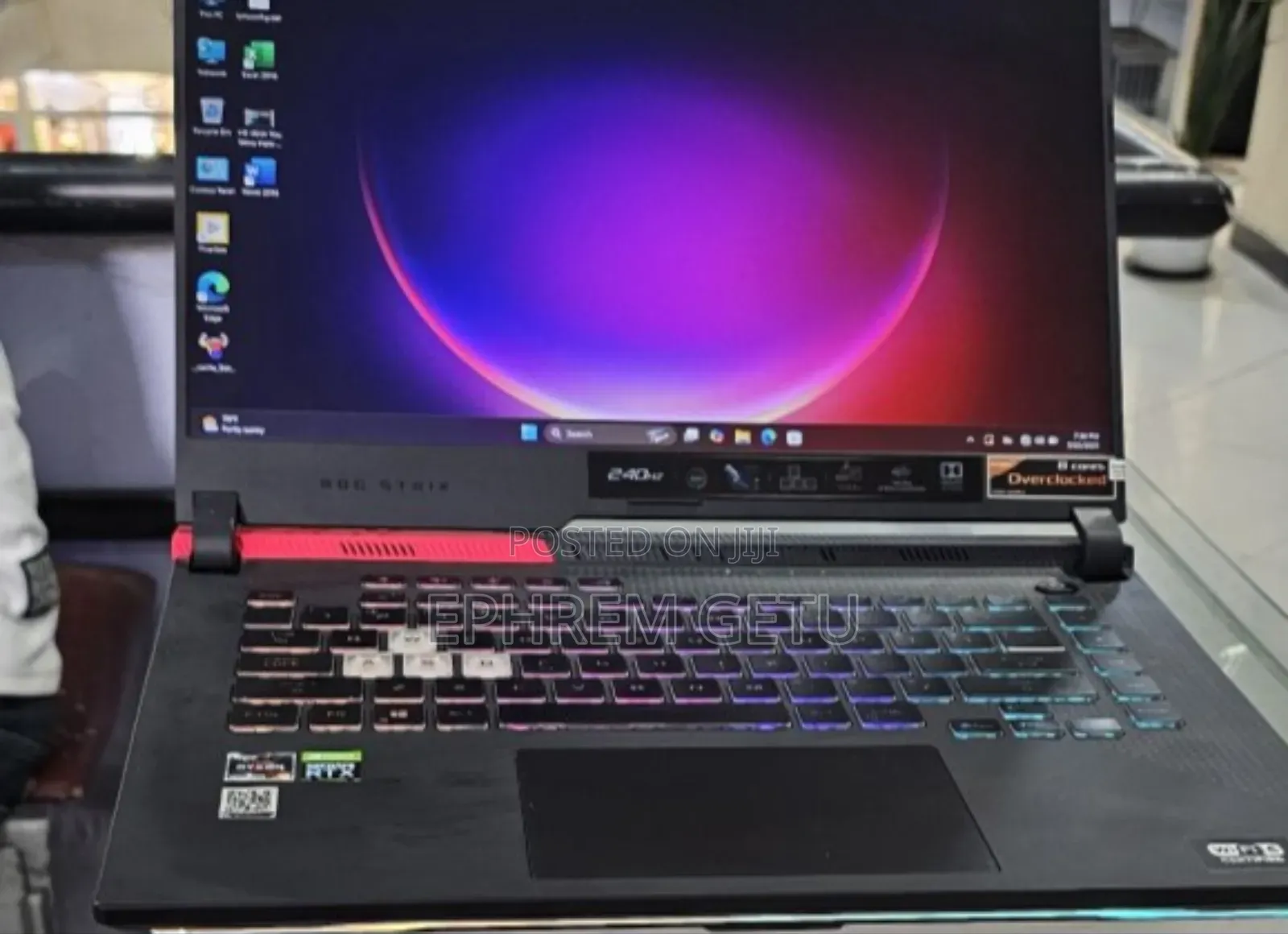 New Laptop Asus ROG Strix G15 16GB AMD Ryzen 9 SSD 1T