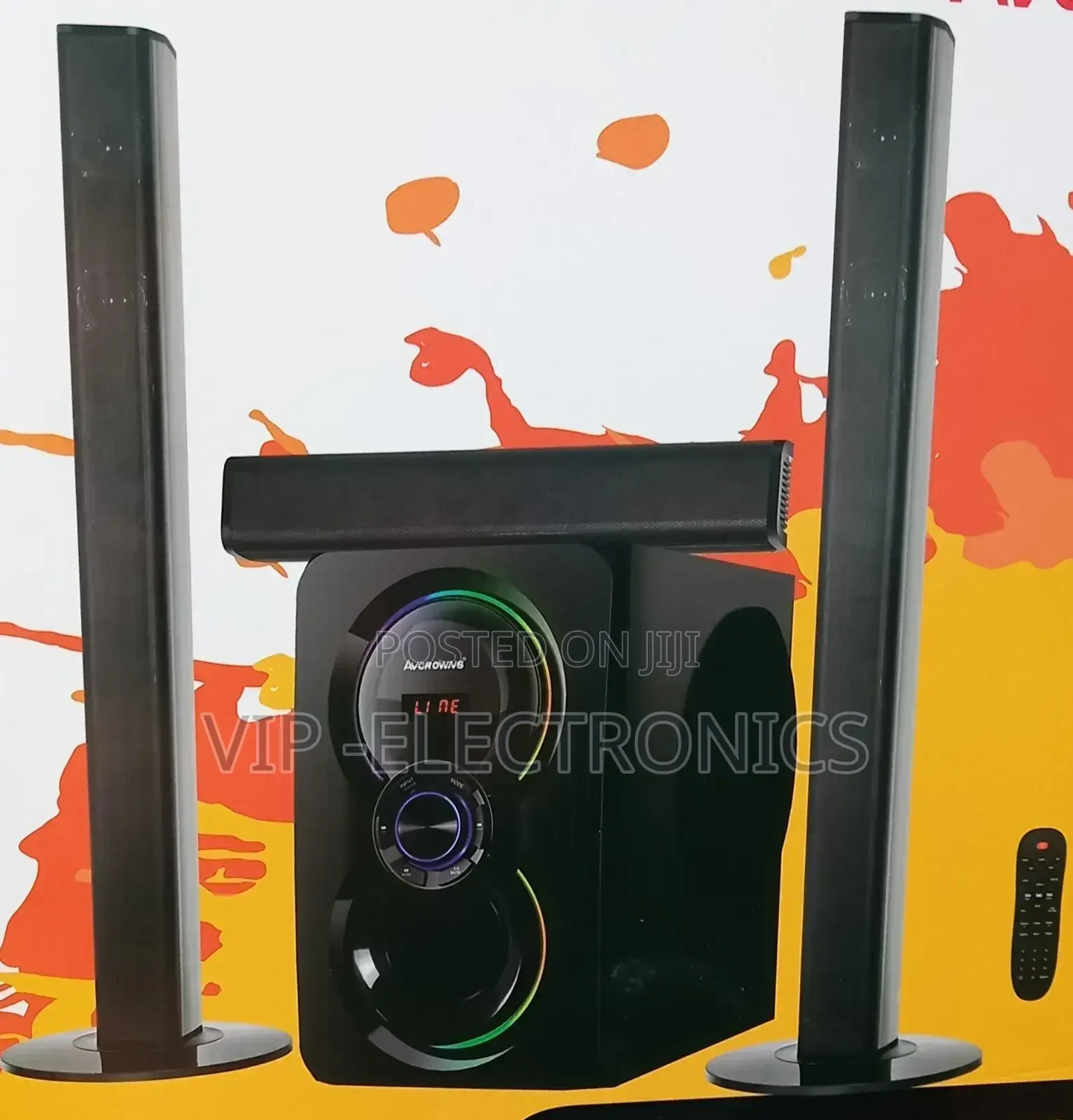 Avcrowns 3.1ch Multimedia Speakers