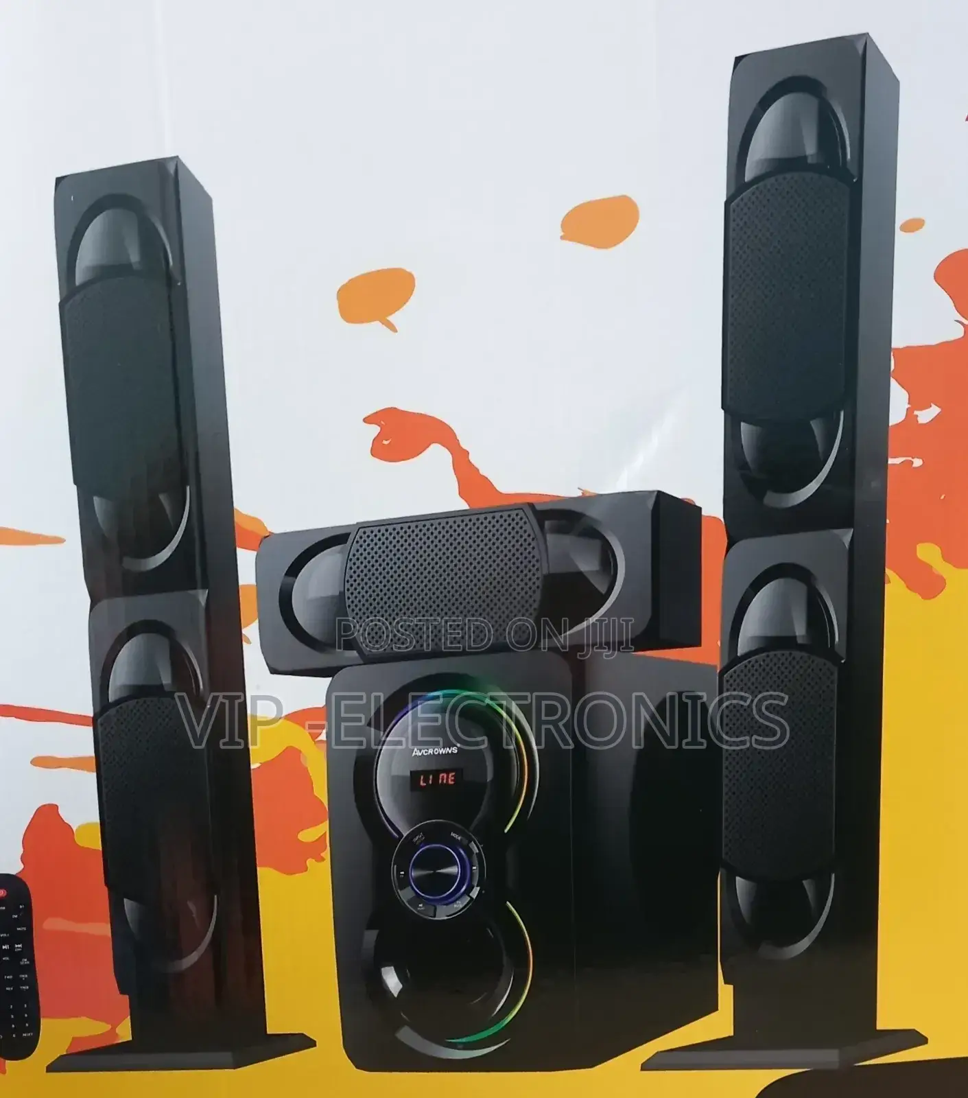 Avcrowns Hom 3.1ch Multimedia Speakers Gep