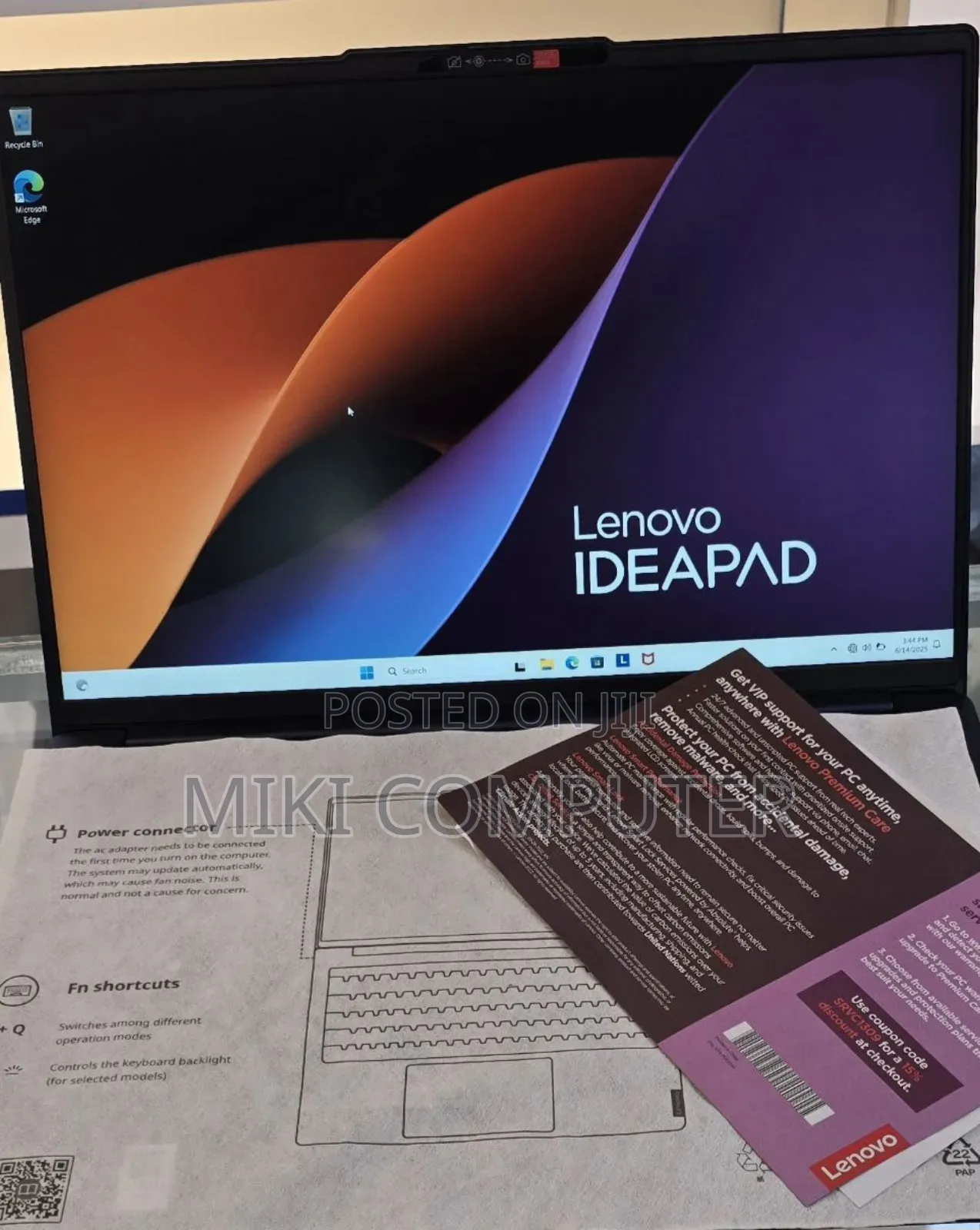 New Laptop Lenovo Ideapad 3 64GB Intel Core I7 SSD 512GB