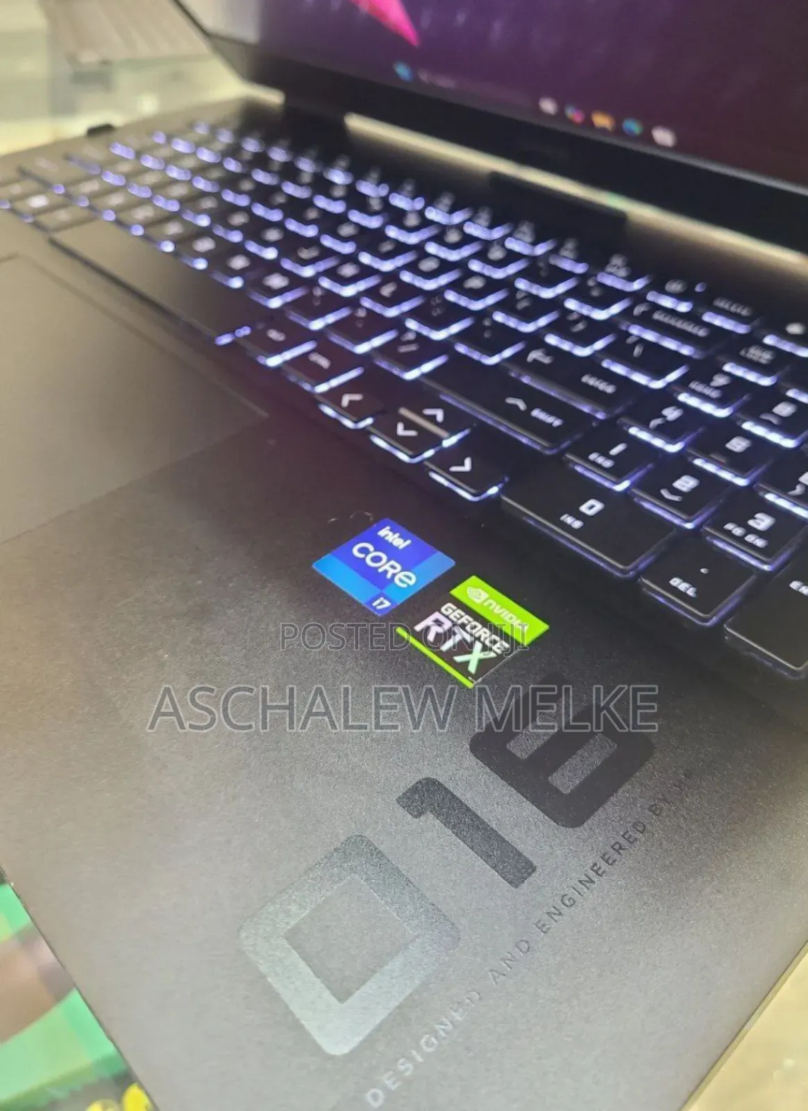 New Laptop HP Omen 16 16GB Intel Core I7 SSD 1T