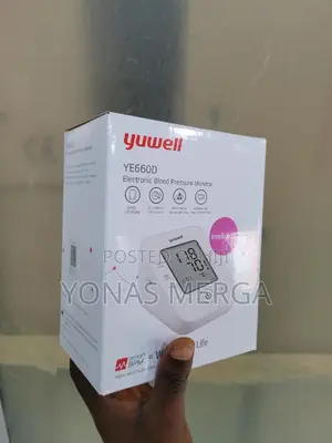 Photo - Blood Pressure Monitor址displaying Results on a Digital Panel