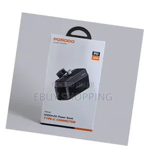 Photo - **Mini But Mighty – Porodo 5000mah Portable Charger**