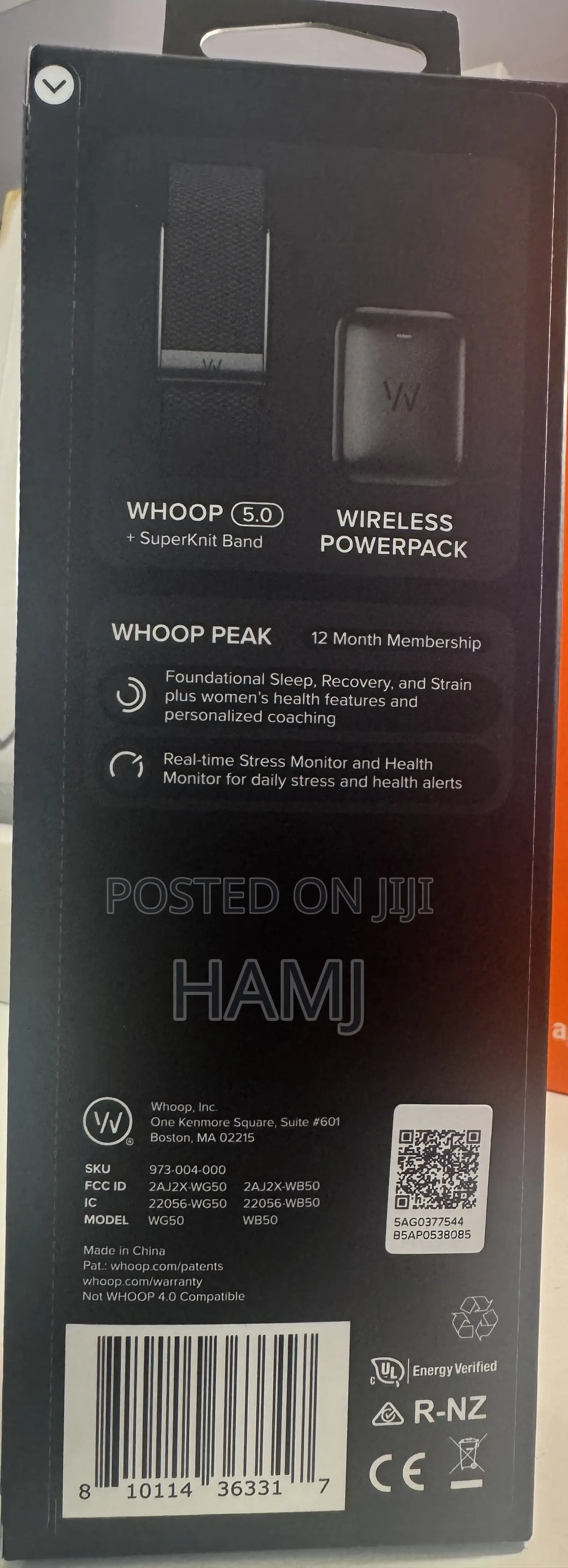 Whoop 5.0 Peak