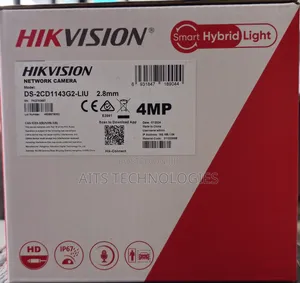 Ds-2cd1143g2-Liu(F) 4 Mp Fixed Dome Network Camera