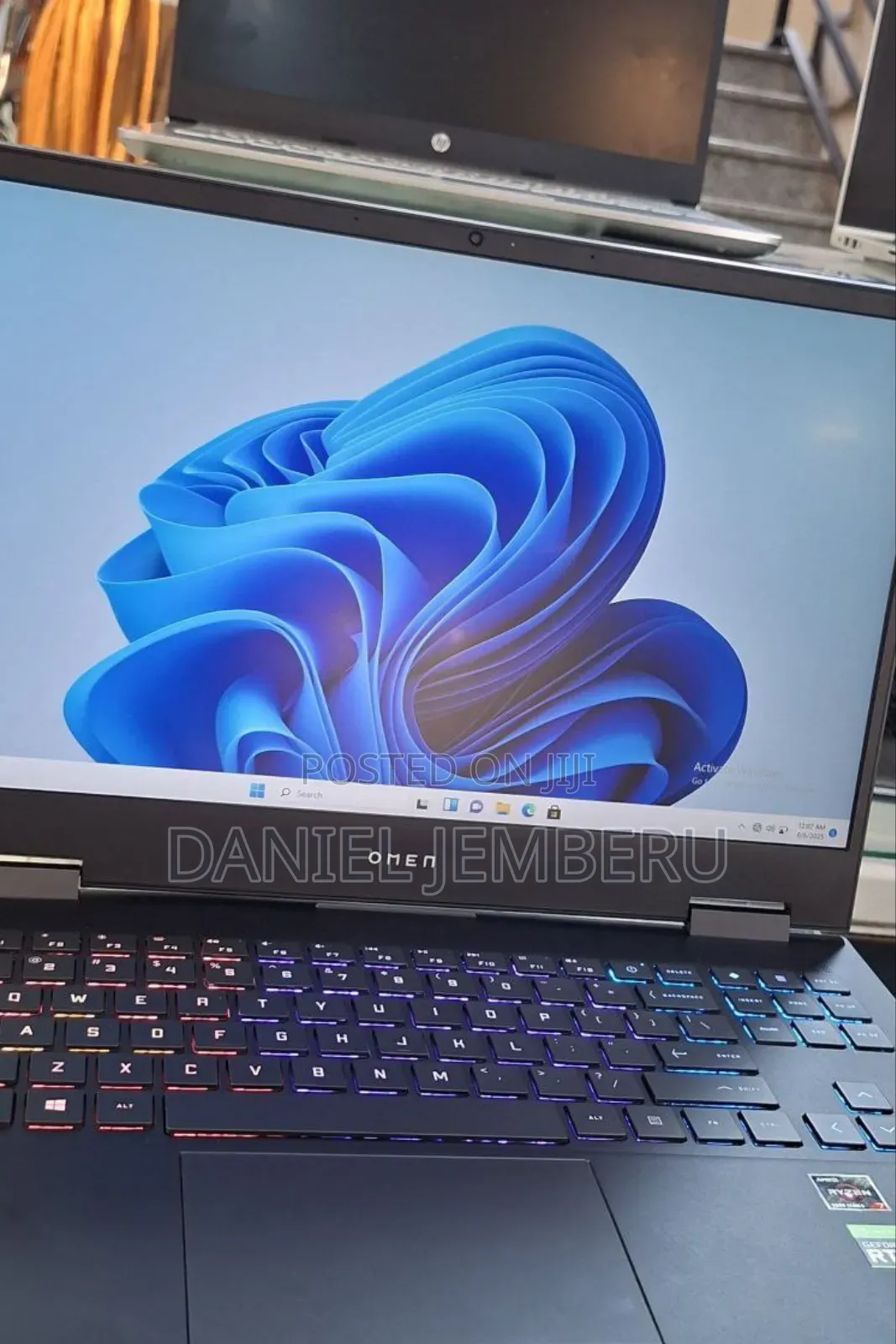 New Laptop HP Omen 15 16GB AMD Ryzen 9 SSD 512GB