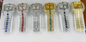 Photo - Cartier Branded Arabic Diamond Watch for Men