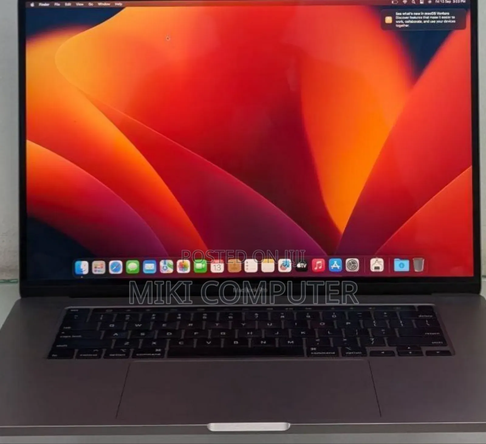 New Laptop Apple MacBook Pro 2019 16GB Intel Core I7 SSD 512GB