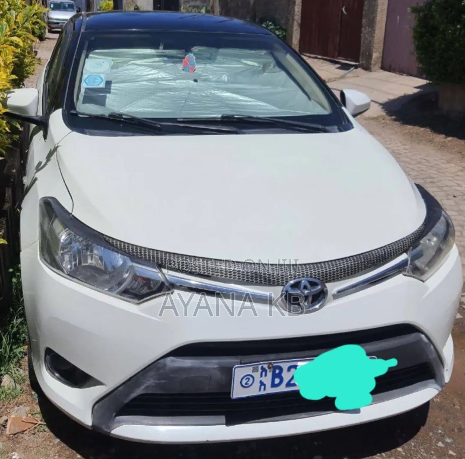 Toyota Yaris 2016 White