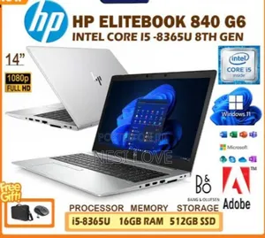 New Laptop HP EliteBook 840 G5 16GB Intel Core I5 SSD 512GB