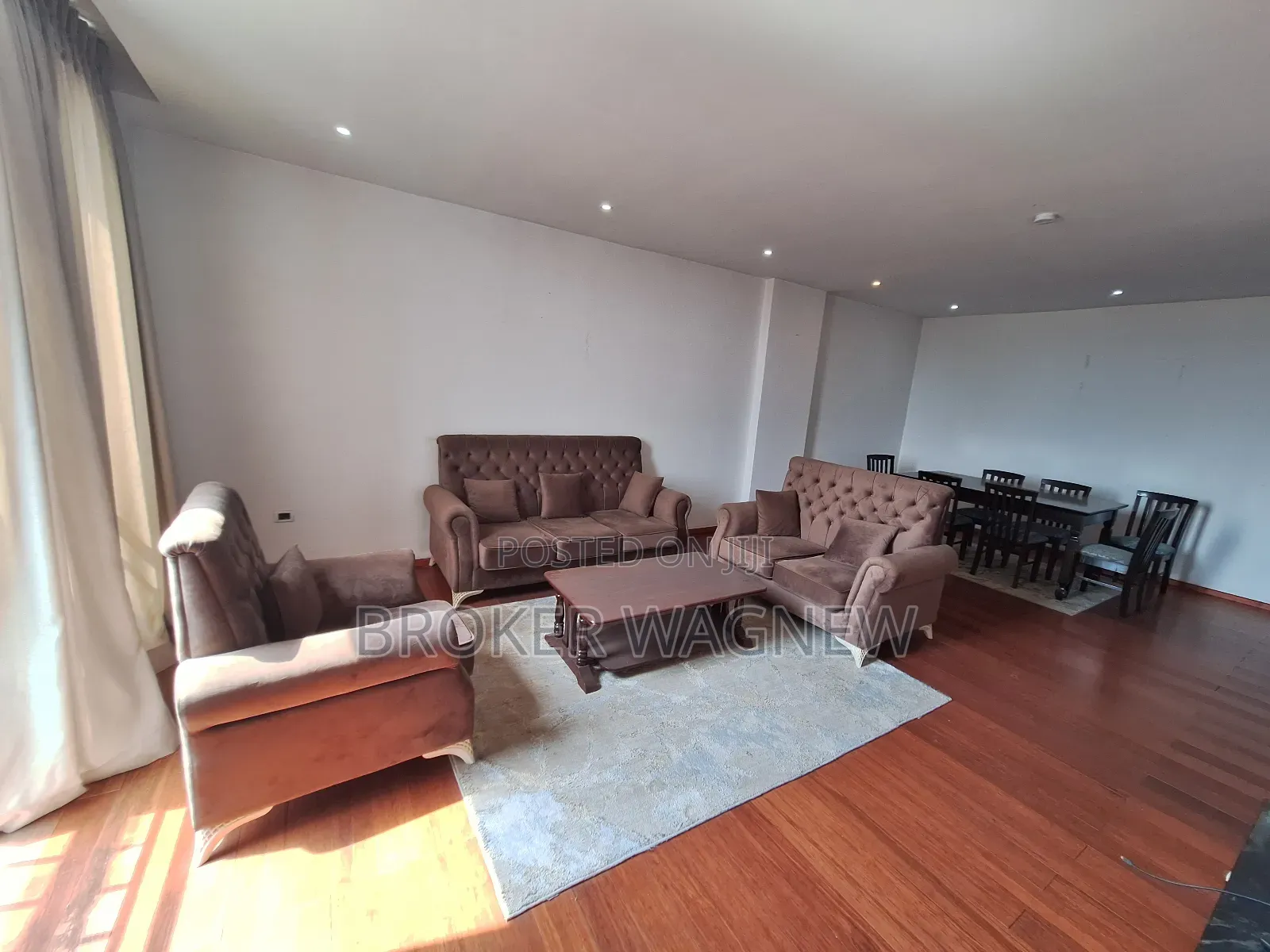 Furnished 3bdrm Apartment in Bole for rent