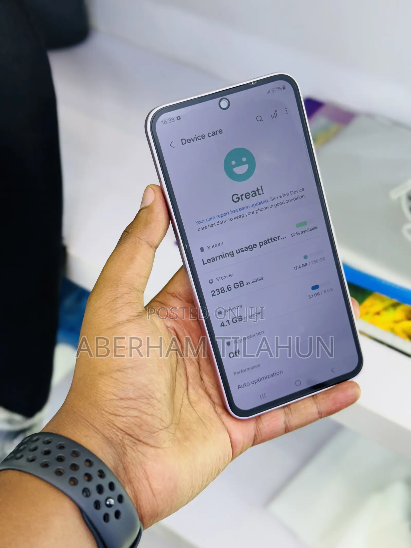 New Samsung Galaxy A35 256 GB Purple