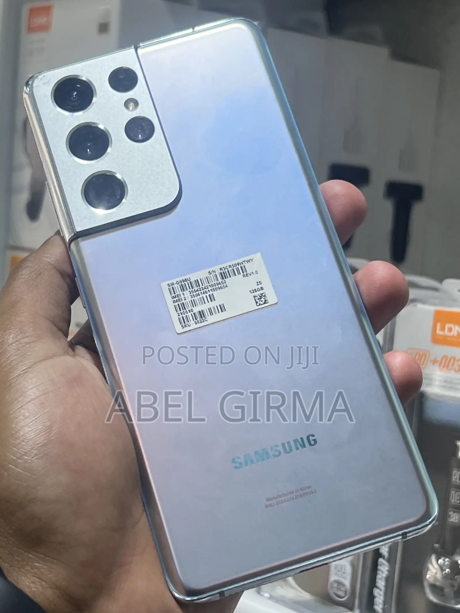 Samsung Galaxy S21 Ultra 5G 128 GB Blue