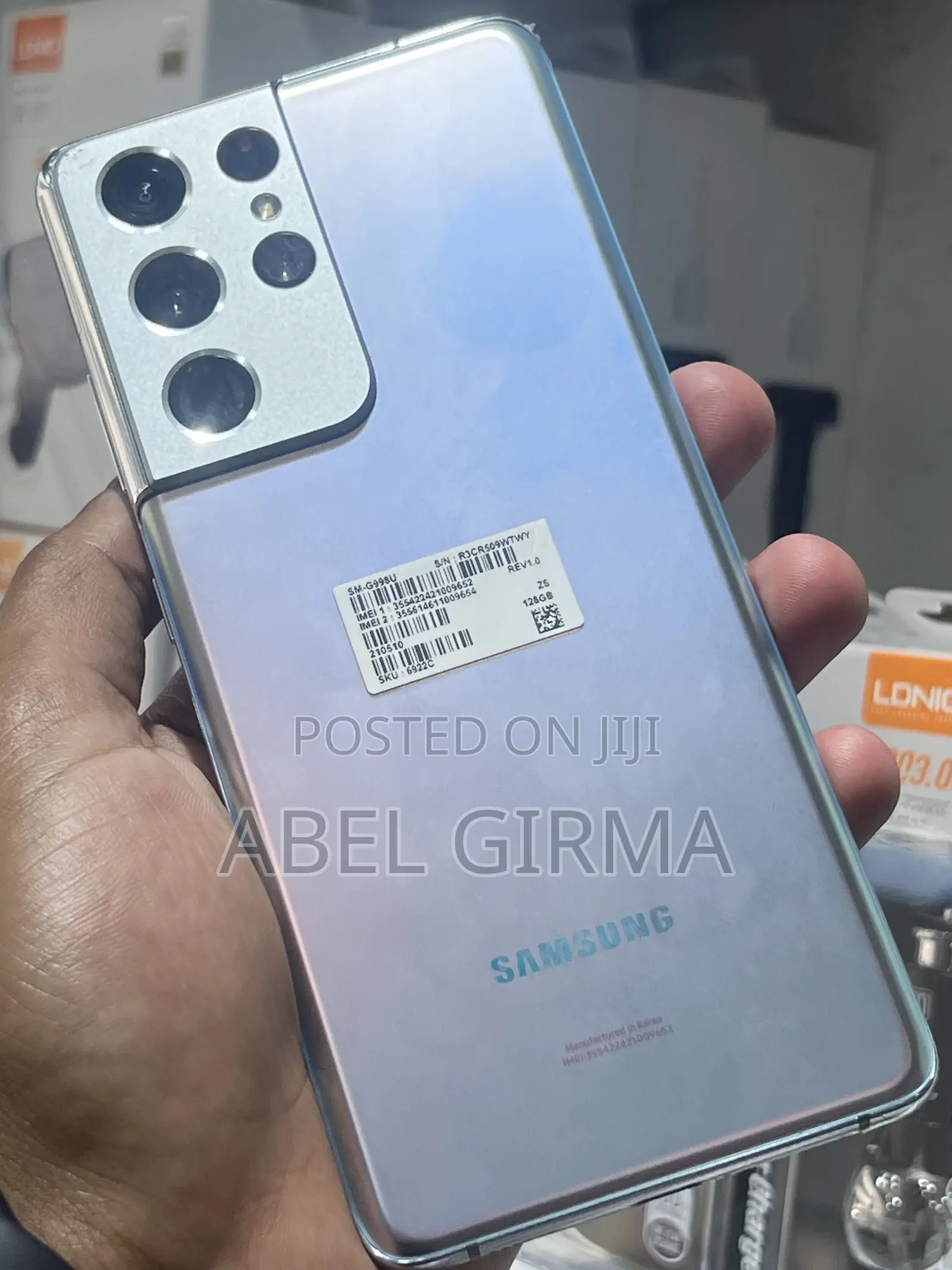 Samsung Galaxy S21 Ultra 5G 128 GB Blue