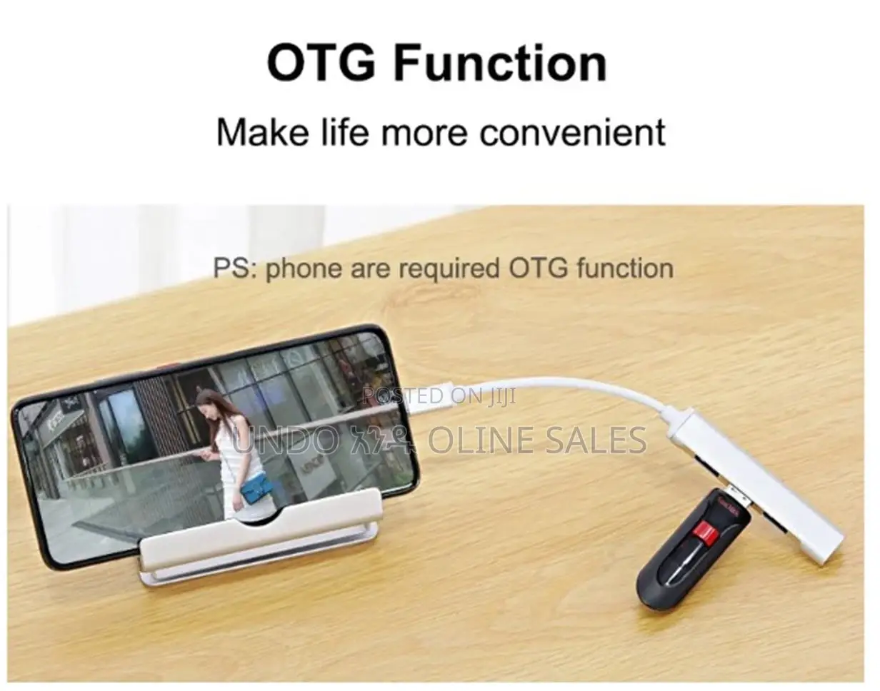 Usb 3.0 Hub 4 Port Usb High Speed Type C Splitter 5gbps