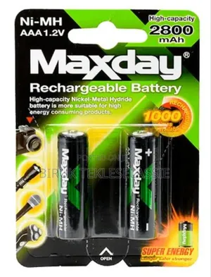 Charger Battery Maxday A-612 With 2 Rechargeable Batteries